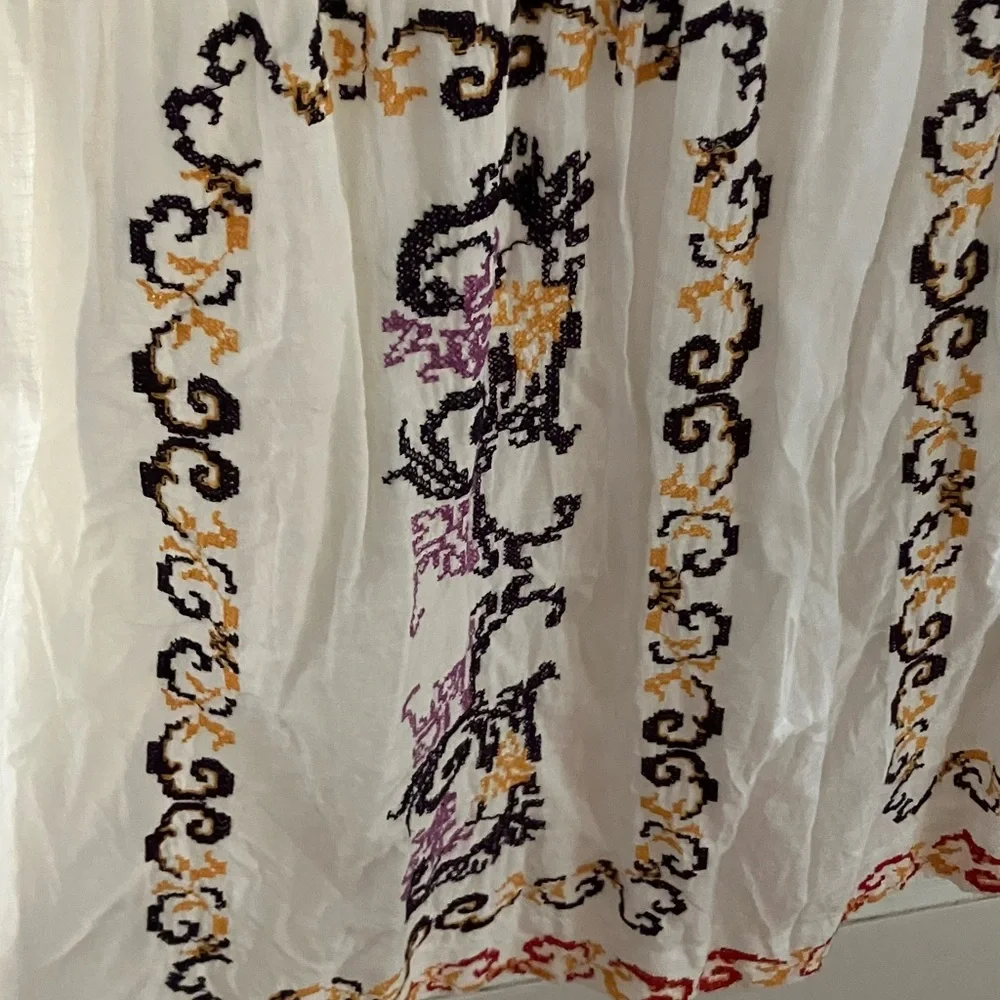 Anthropologie Medallion Halter Dress Size 22 - Picture 5 of 6